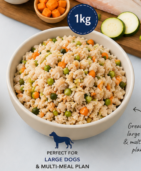 Fresh Dog Food – Fish Recipe