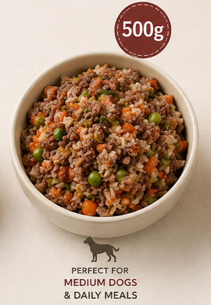 Fresh Dog Food – Beef Recipe