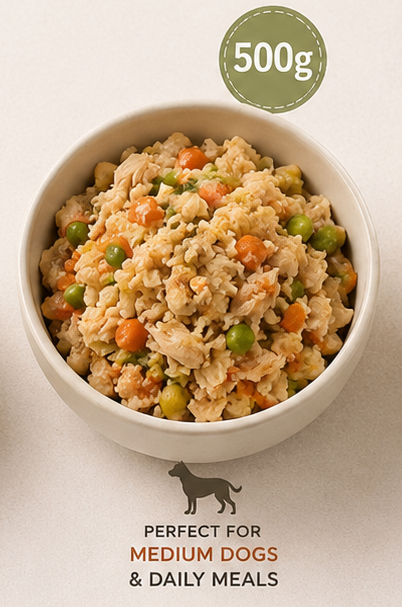 Fresh Dog Food – Chicken Recipe
