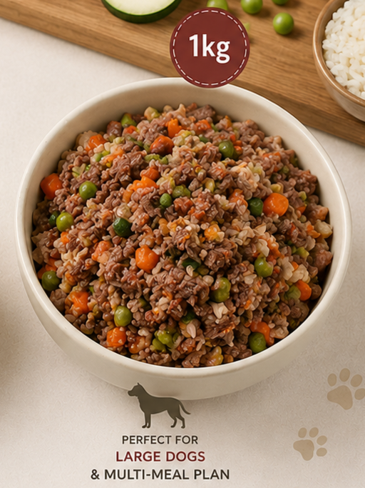 Fresh Dog Food – Beef Recipe